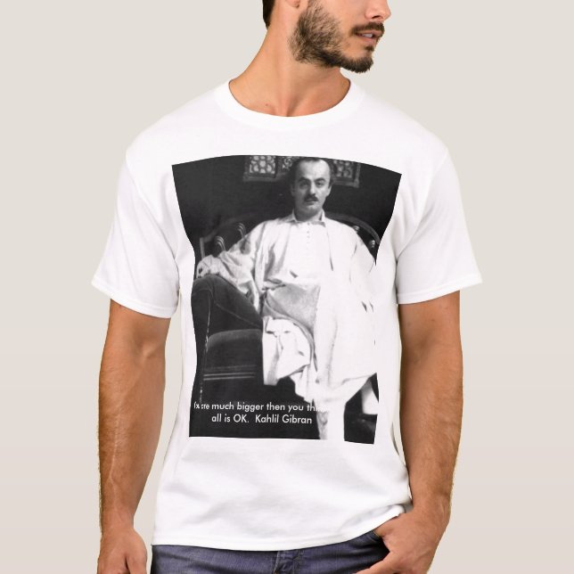 Kahlil Gibran T-Shirt (Front)