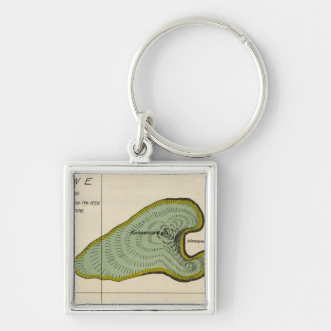 Kahoolawe, Hawaii Key Ring (Front)