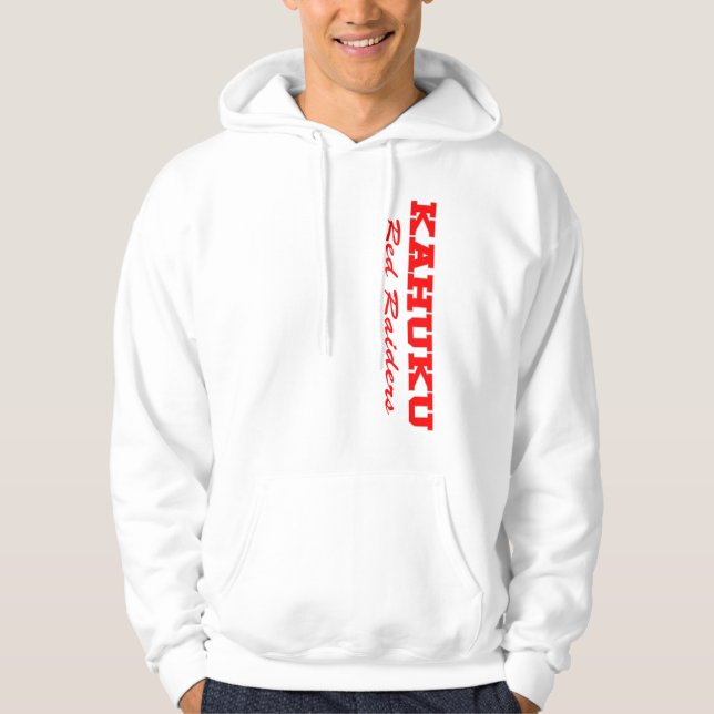 Kahuku Red Raiders Hoodie (Front)