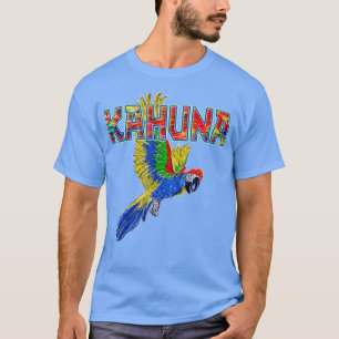 Kahuna Parrot Sports Skate Surf TShirt