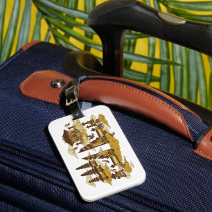 Kahyangan/Heaven Luggage Tag