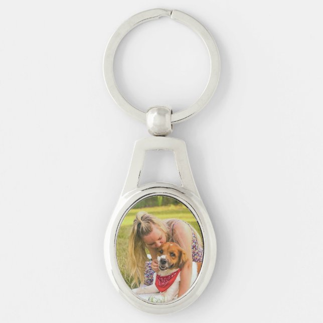 Kai Dog Face Keychain (Front)