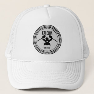 Kai Elua Outrigger 2013 Silver Logo Trucker Hat