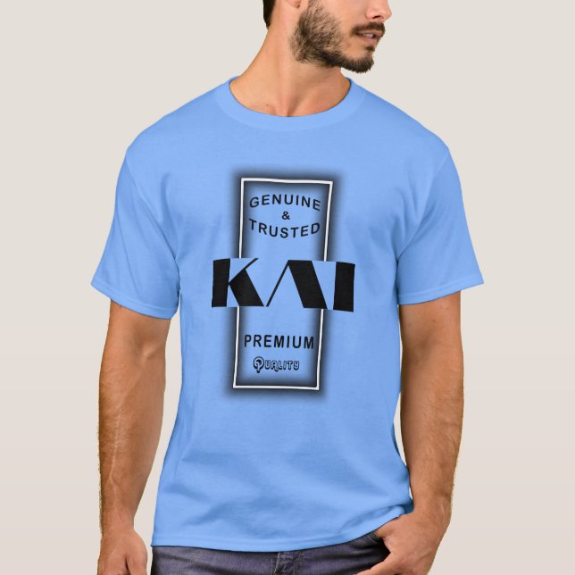 Kai Name Personalised Name Kai Genuine T-Shirt (Front)