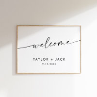 KAIA Minimalist Wedding Welcome 