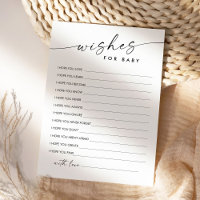 KAIA Wishes for Baby Advice Card