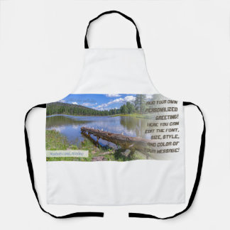 Kaibab Lake Custom Personalised 15 oz. Apron