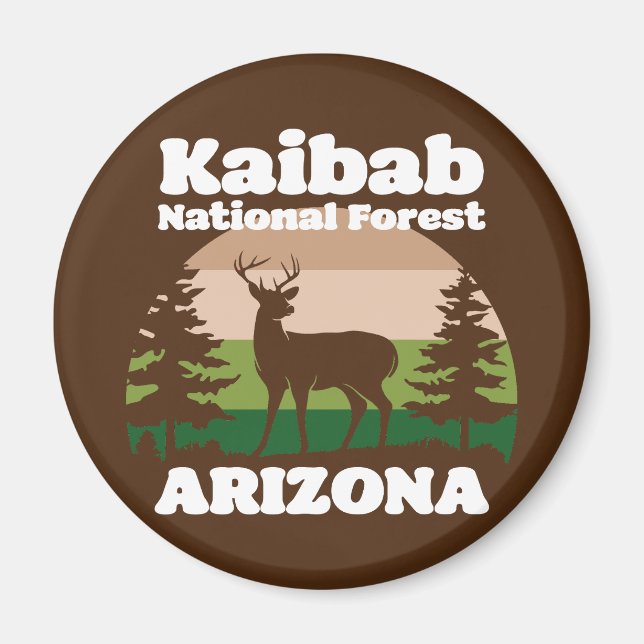 Kaibab National Forest Arizona Magnet (Front)