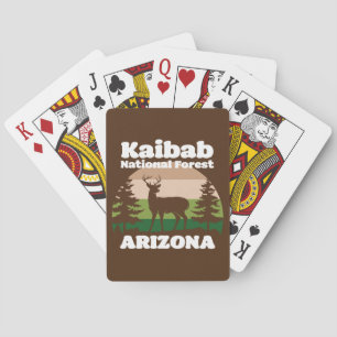 Kaibab National Forest Arizona Playing Cards