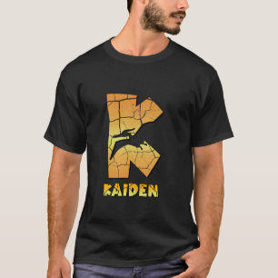Kaiden personalised boys dinosaur cute custom kids T-Shirt