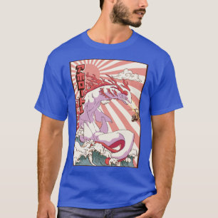 Kaiju Axolotl Japanese Monster Gift1 T-Shirt