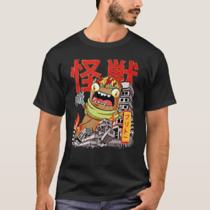 Kaiju Burrito Japanese Monster Mexican Food T-Shirt