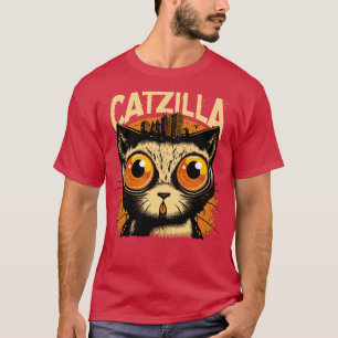 Kaiju Cat Monster Catzilla 2 T-Shirt