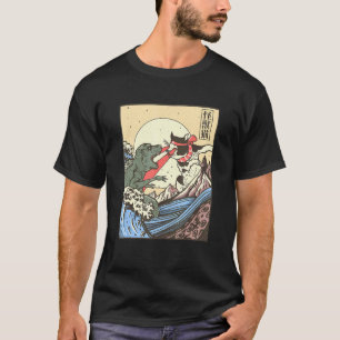 Kaiju Vs Cat T-Shirt