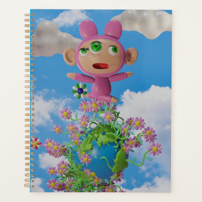 Kaikai Kiki Notebook Planner (Front)