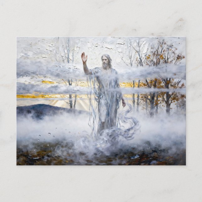 Kaikias God of the Northeast Wind and Mist from Gr Postcard (Front)