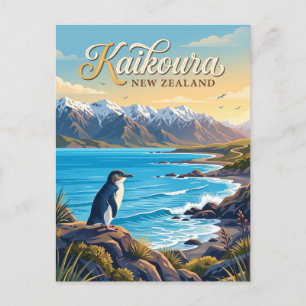 Kaikoura New Zealand Postcard