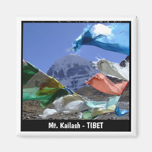 Kailash, Holy mountain, Tibet - Himalayas Magnet