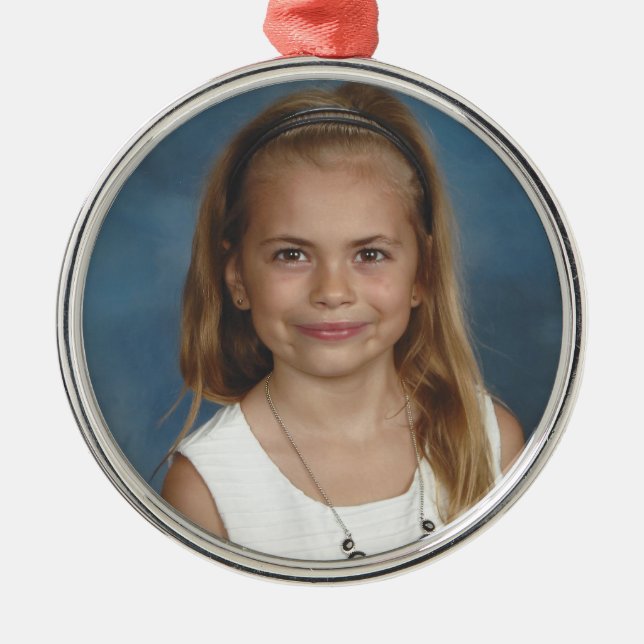 Kailey's Custom Metal Tree Decoration (Front)