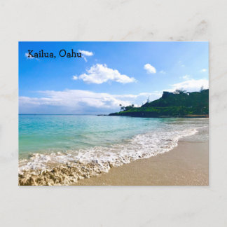 Kailua Beach, Oahu  Postcard