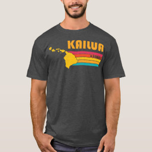 Kailua Hawaii Vintage Distressed Souvenir T-Shirt