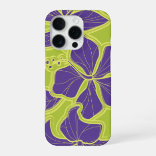 Kailua Hibiscus Hawaiian Oversized Floral iPhone 16 Pro Case