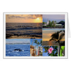Kailua Kona Hawaii Collage Card