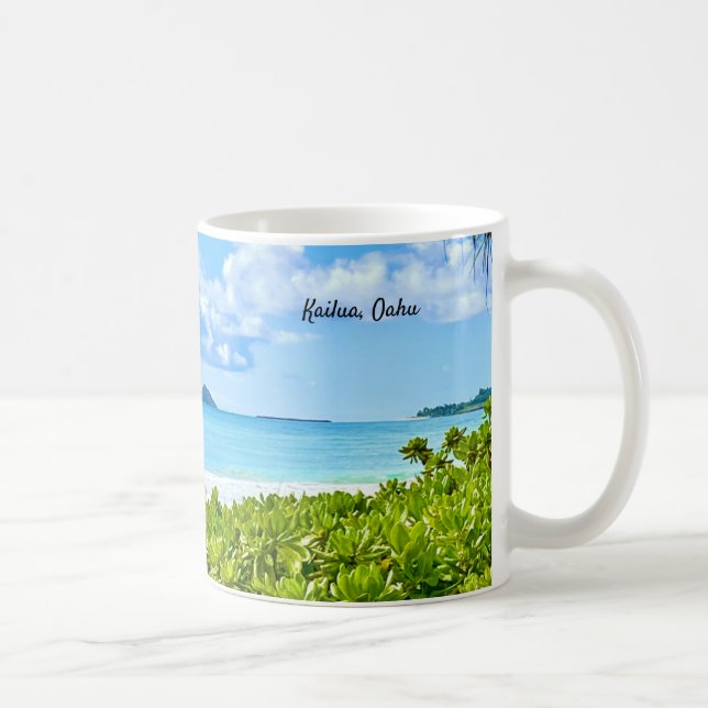 Kailua, Oahu  Coffee Mug (Right)
