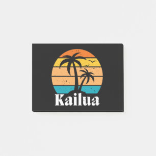 Kailua Retro Vintage Post-it Notes