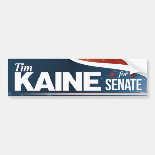 KAINE - Tim Kaine for Senate Bumper Sticker