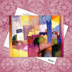 Kairouan III Tunisia August Macke Postcard