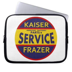 Kaiser Frazer Parts & Service vintage sign Laptop Sleeve