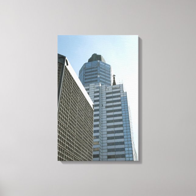 Kaiser Wilhelm Memorial or Gedaechtniskirche Canvas Print (Front)