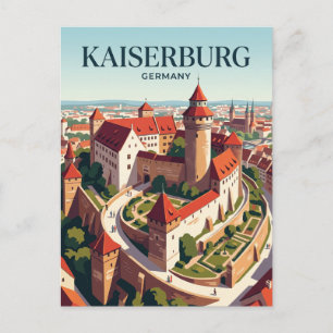 Kaiserburg Germany Postcard