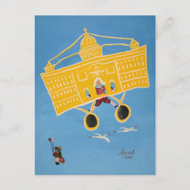 Kaiserliche Luftpost Postcard (Front)