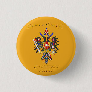 Kaiserthum Oesterreich 3 Cm Round Badge