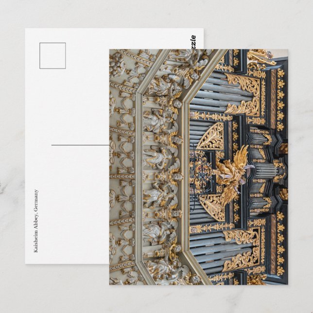Kaisheim Abbey jigsaw puzzle Postcard (Front/Back)