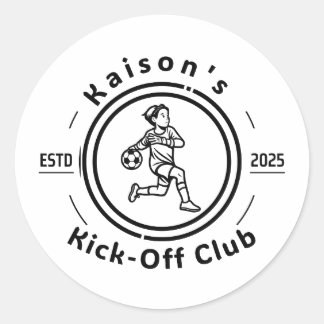 Kaison's Manchester Kick-Off Sticker