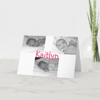 kaitlyn birth announce announcement
