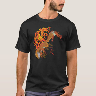 Kaius the Fox, Guardian of Fire Men's Dark T-Shirt
