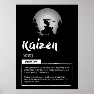 Kaizen - Japanese Concept For Success Poster