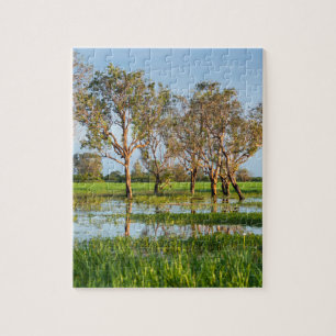 Kakadu billabong Northern Territory Australia Jigsaw Puzzle