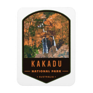 Kakadu National Park Badge Magnet