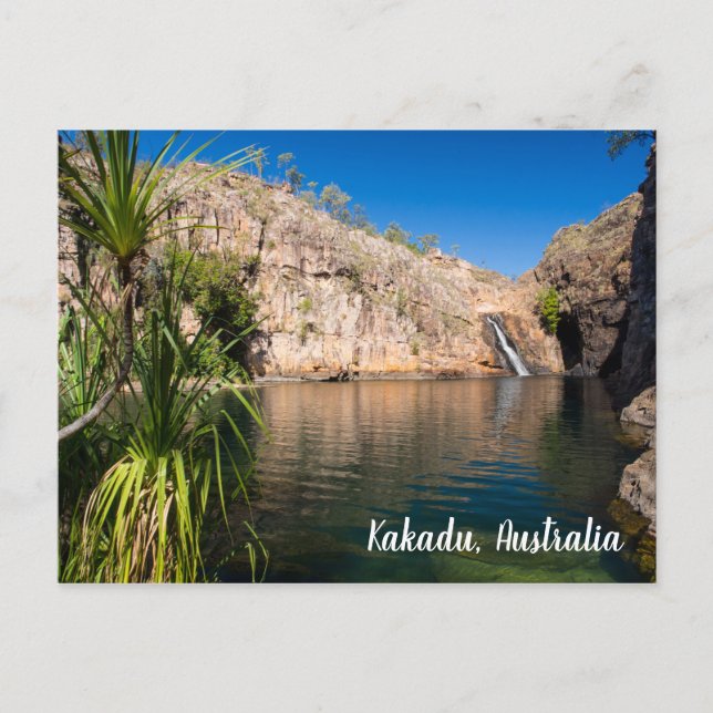 Kakadu Waterfall Postcard (Front)