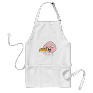 Kakao Emoticons - Charming Apeach Edition Standard Apron