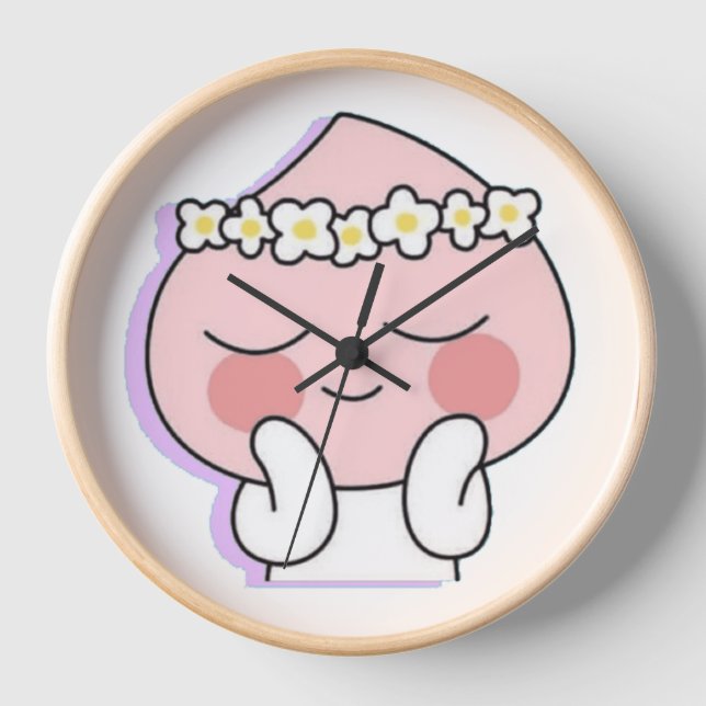 Kakao Friends Apeach Clock (Front)
