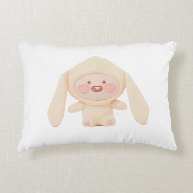 KaKao Friends - Rabbit Apeach Decorative Cushion (Front)