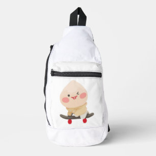 KaKao Friends - Skateboarder Apeach Sling Bag