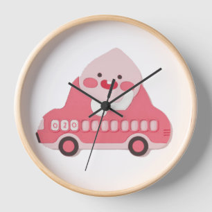 KaKao Friends - Waving Apeach Clock