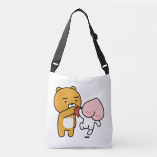 KakaoTalk Friends Apeach & Ryan Crossbody Bag